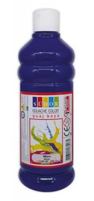 Tempera, 500 ml, Südor, kék